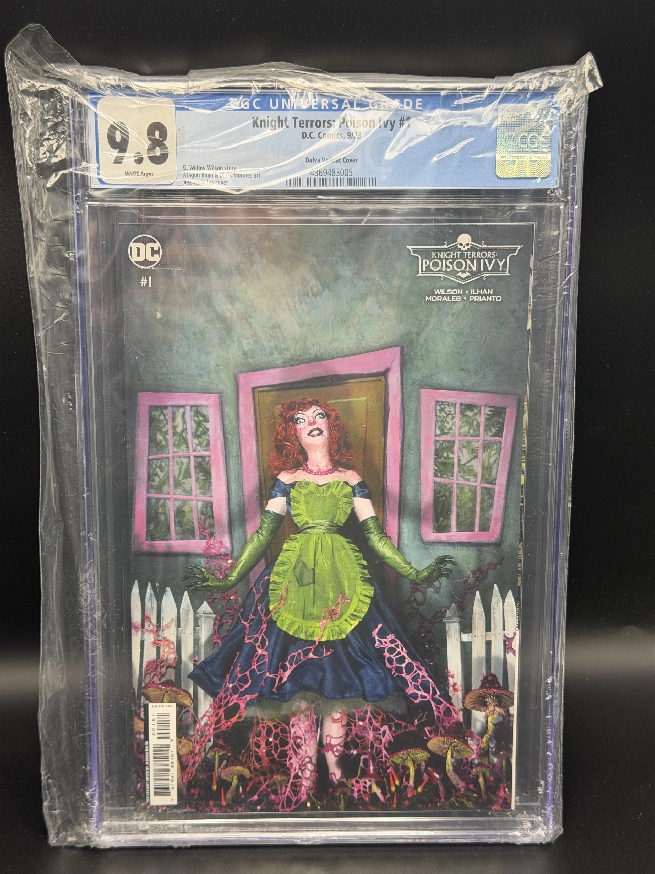 Knight Terrors Poison Ivy #1 Dalva — Universal 9.8 — CGC 4369483005