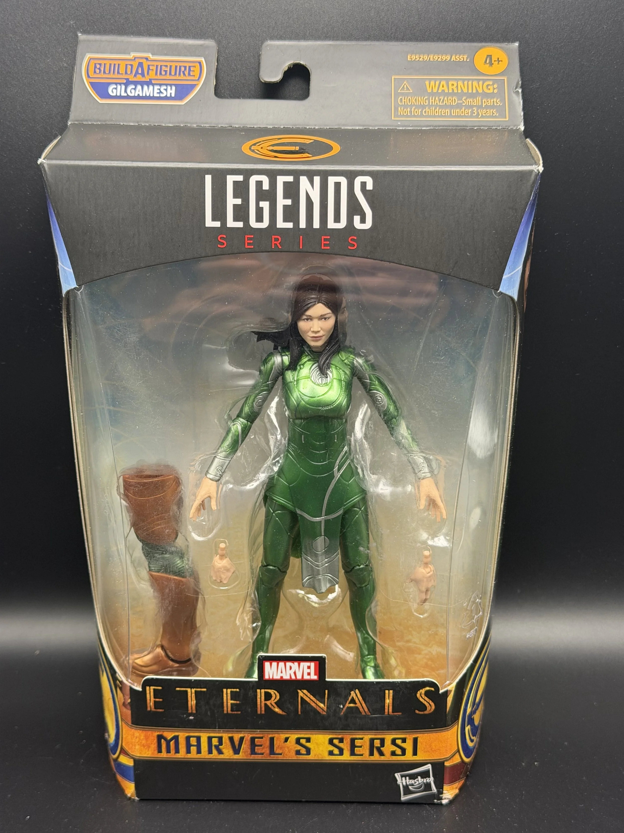 Hasbro Marvel Legends Sersi Eternals Gilgamesh BAF Figure
