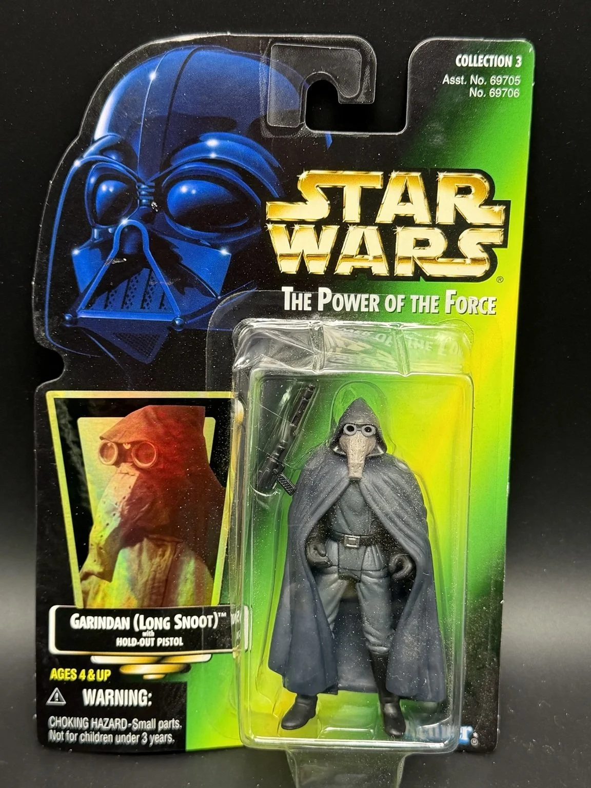 Star Wars The Power of the Force Garindan (Long Snoot) – Hold-Out Pistol