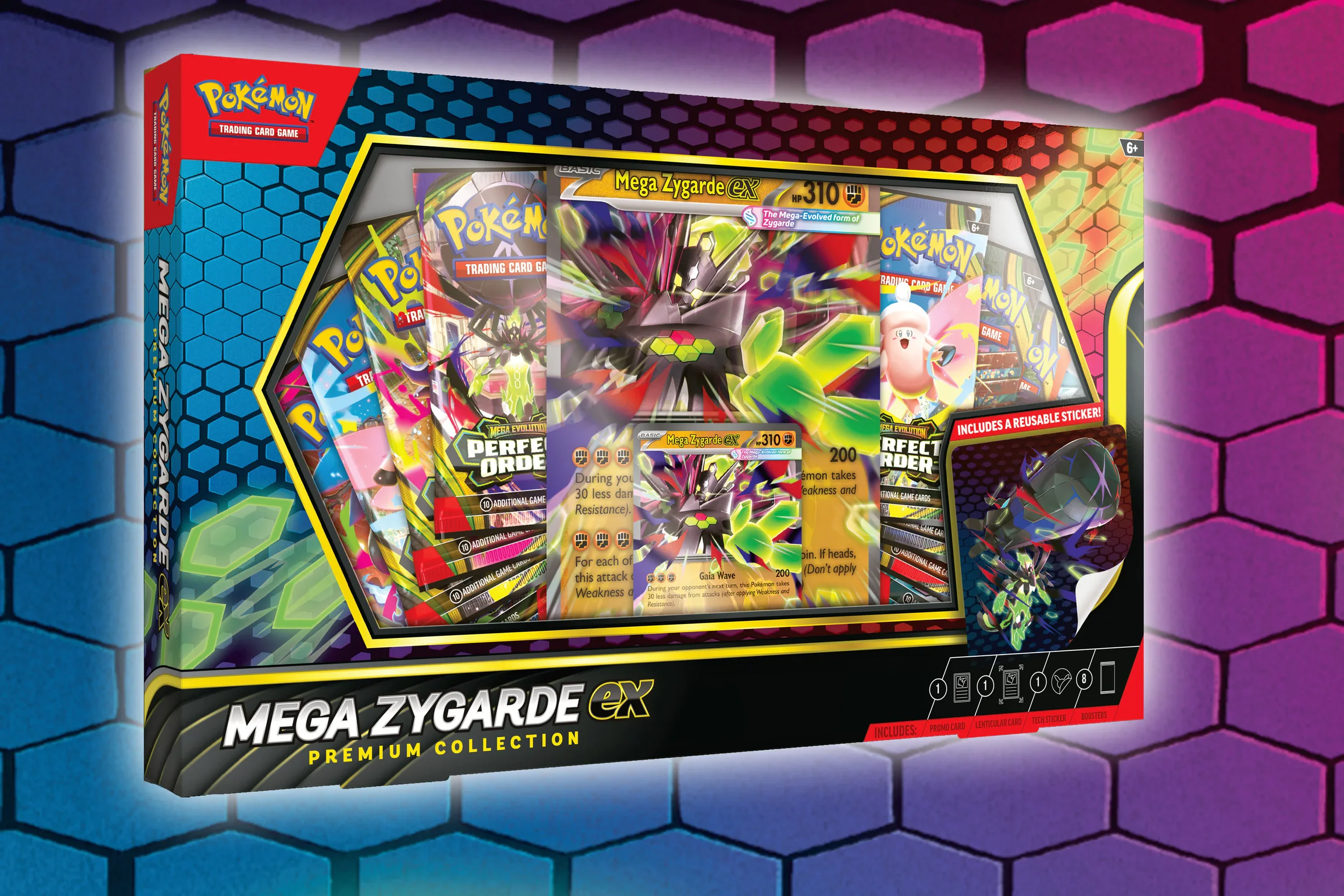 Pokémon TCG- Mega Zygarde Ex Premium Collection.webp