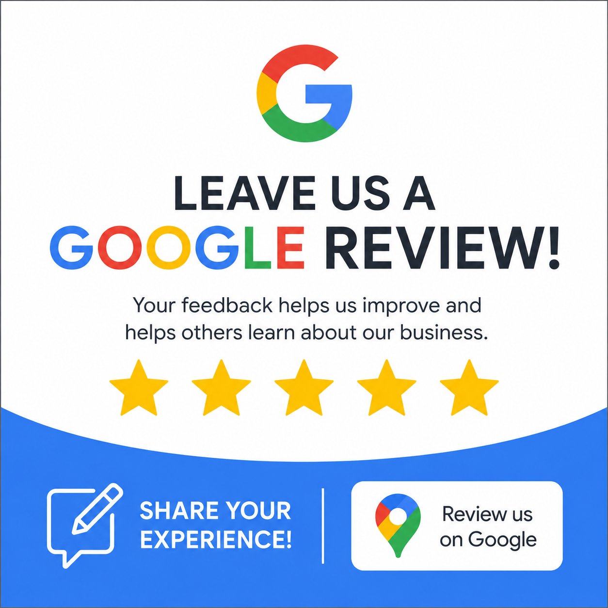 Give Star Google Review Image Link