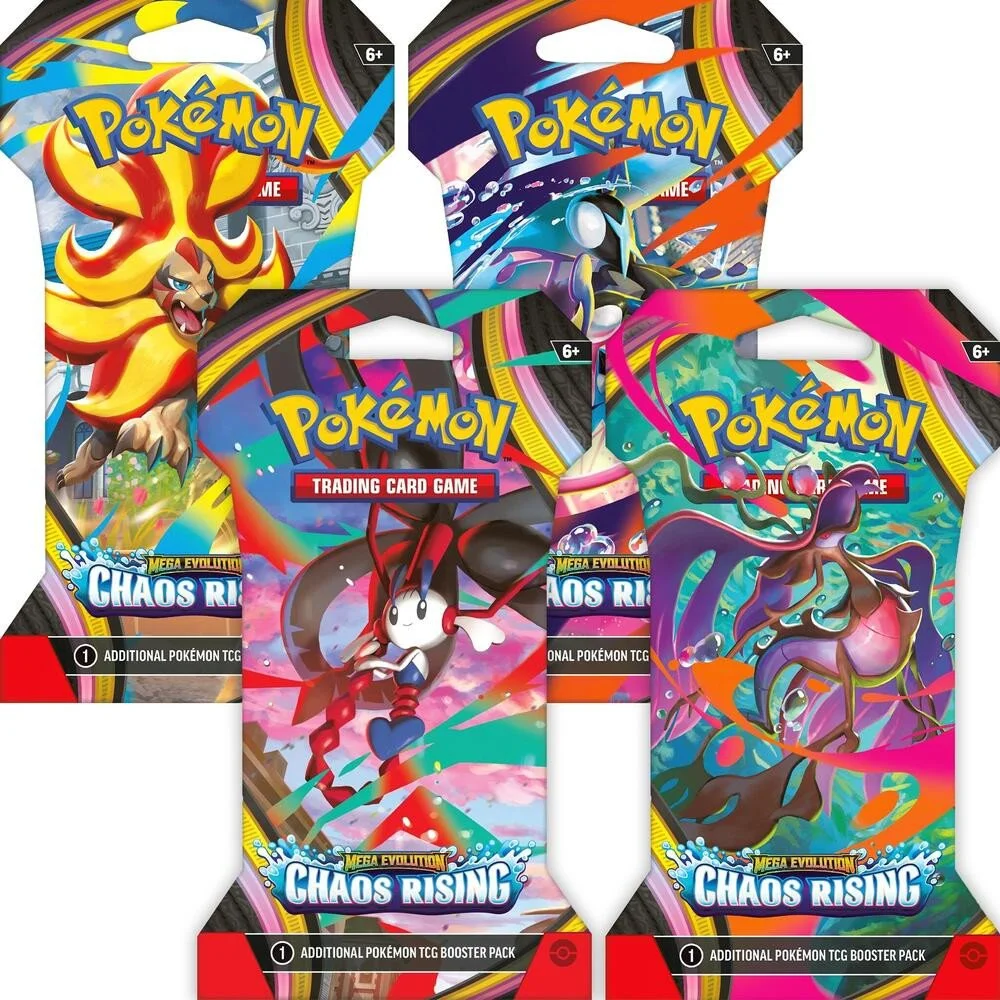 Pokemon TCG: Mega Evolution – Chaos Rising Sleeved Booster Pack