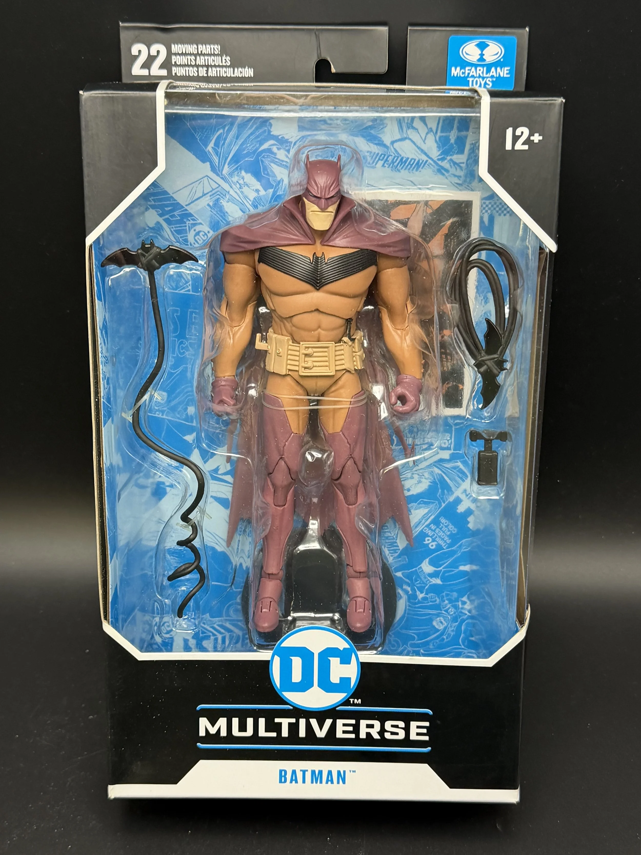 McFarlane Toys DC Multiverse Batman – Brown and Purple Costume — DC Multiverse Action Figure
