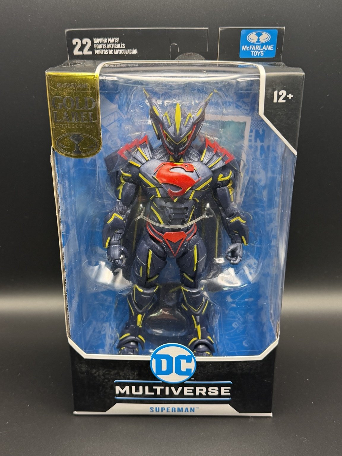 McFarlane Toys DC Multiverse Superman Energized Gold Label Action Figure