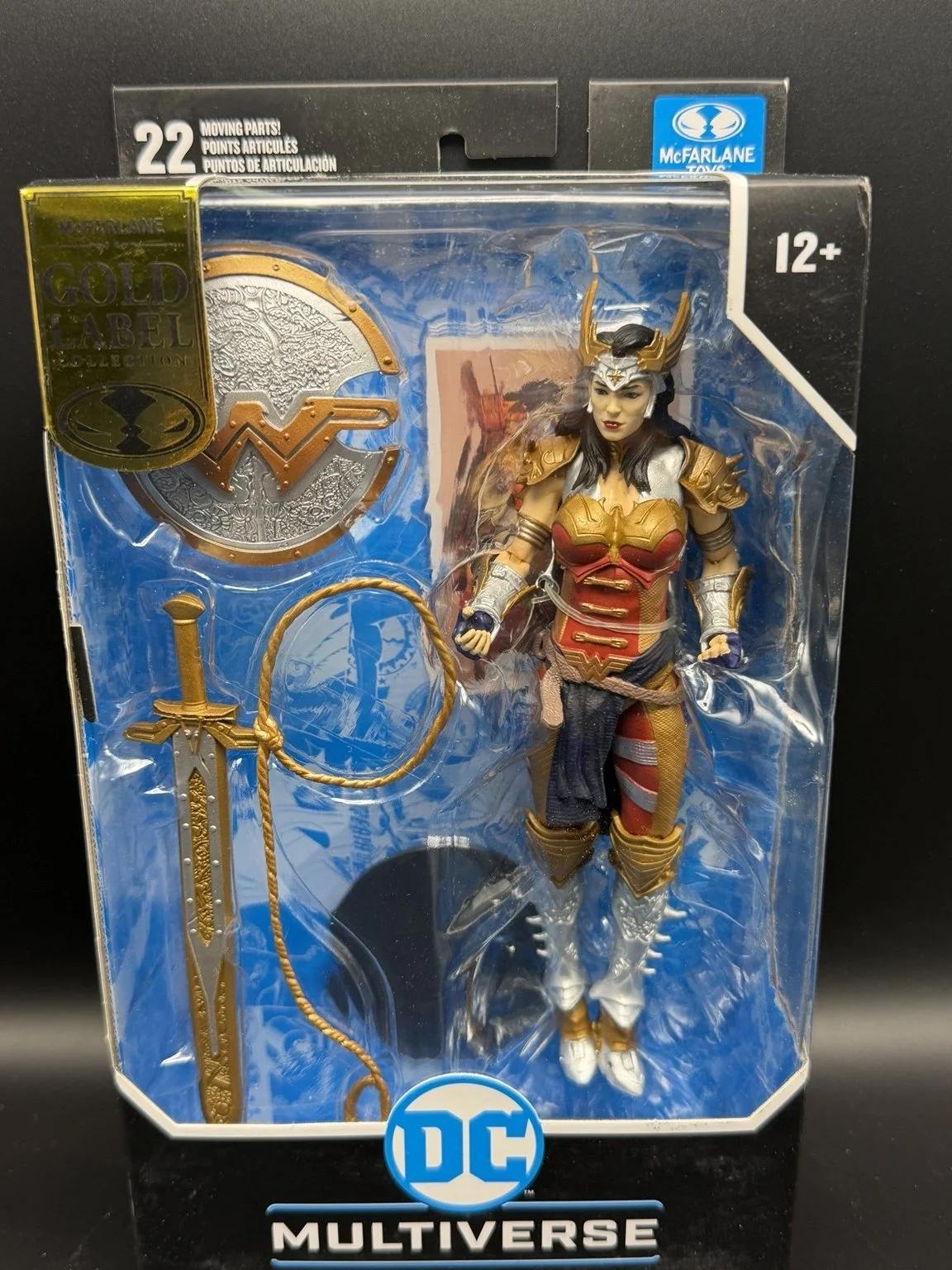 McFarlane Toys DC Multiverse Wonder Woman Todd McFarlane Design Gold Label Action Figure
