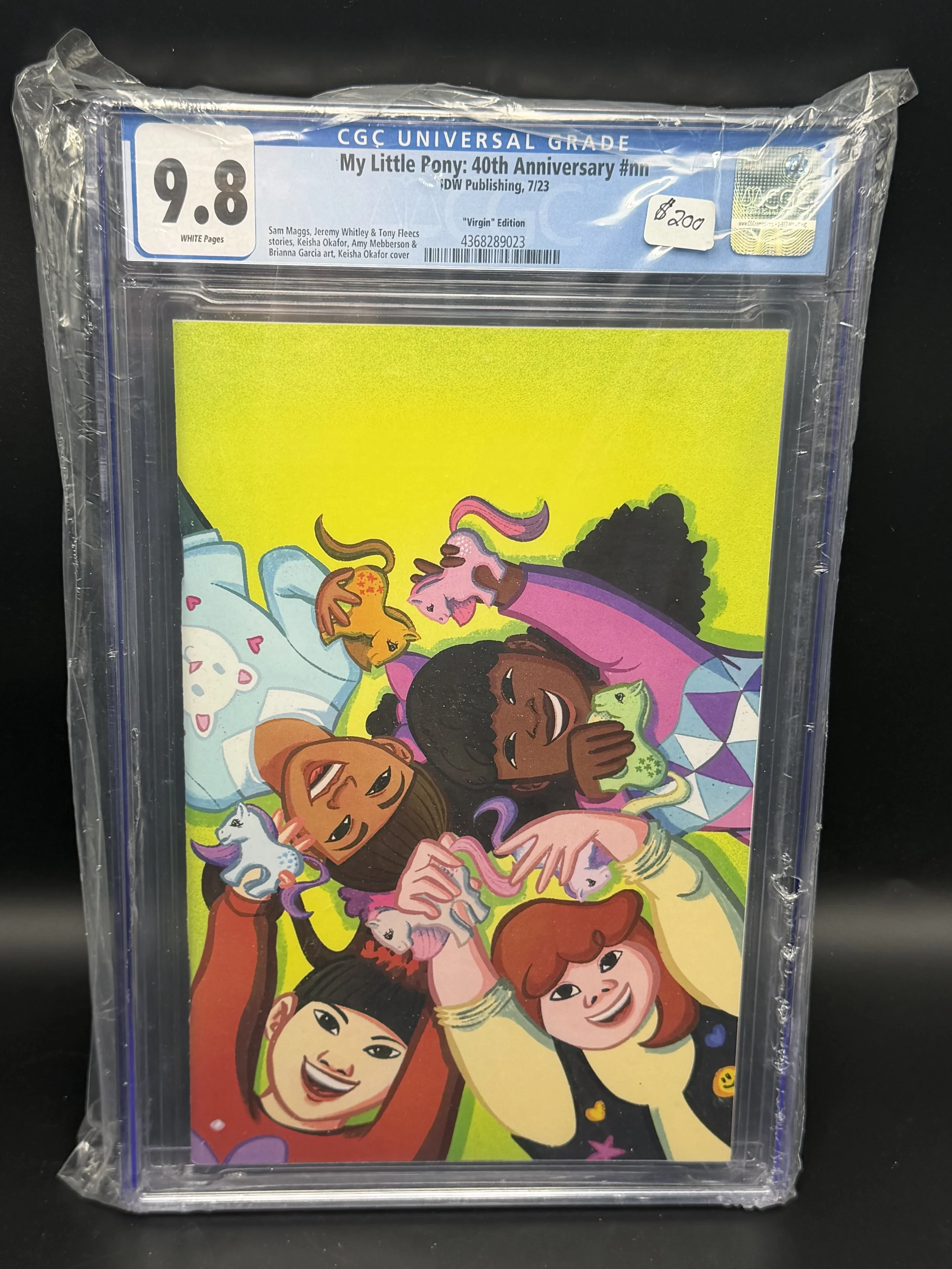 My Little Pony 40th Anniversary Virgin Edition — Universal 9.8 — CGC 4368289023