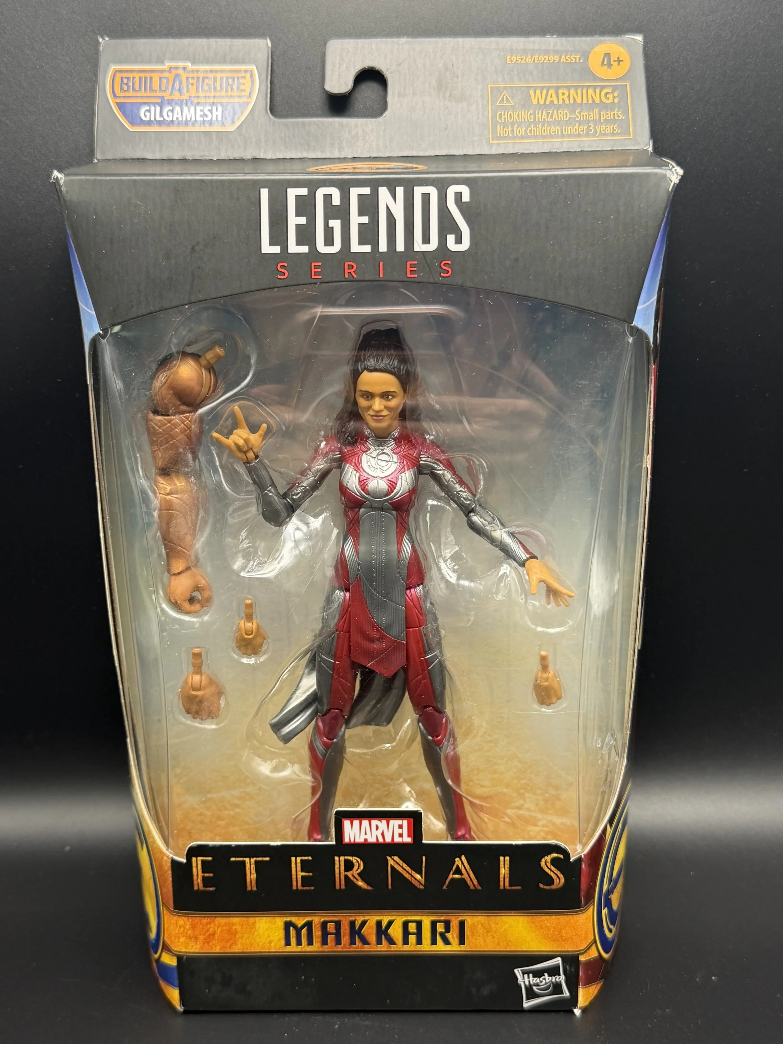 Marvel Legends Eternals Makkari Gilgamesh BAF Action Figure