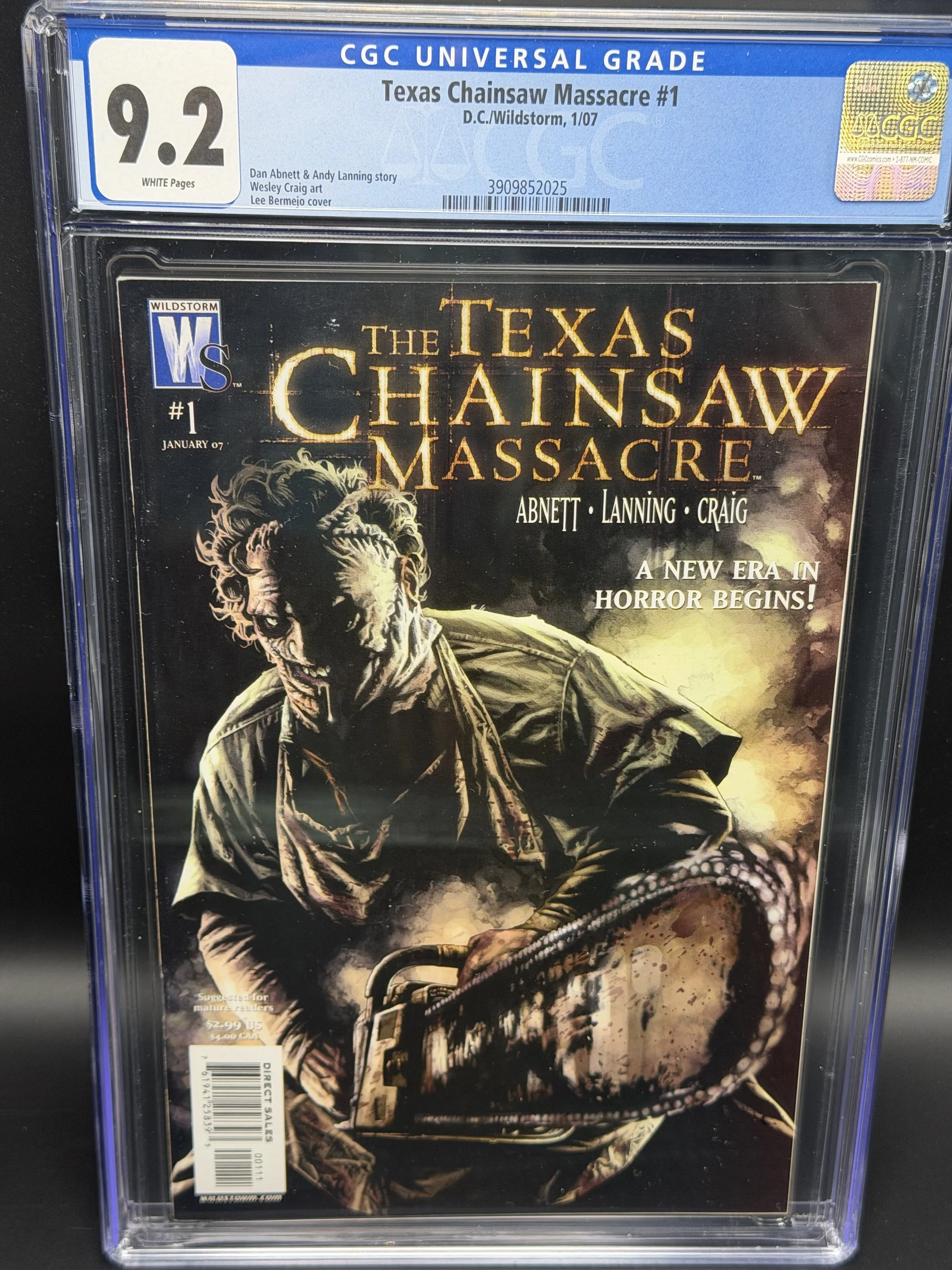 The Texas Chainsaw Massacre #1 (2007) – Regular cover – CGC 9.2