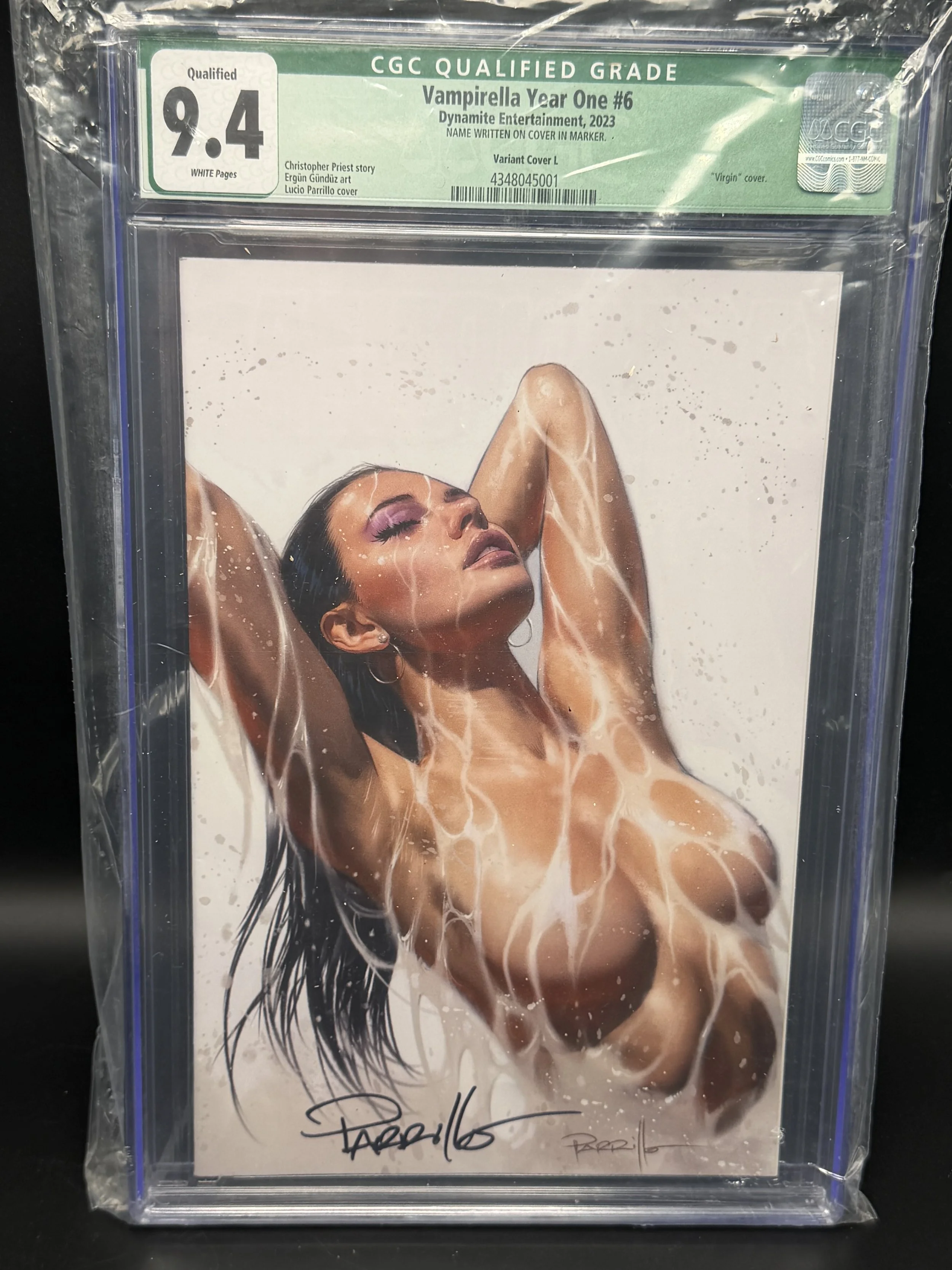Vampirella Year One #6 Parrillo Virgin L — Qualified 9.4 — CGC 4348045001