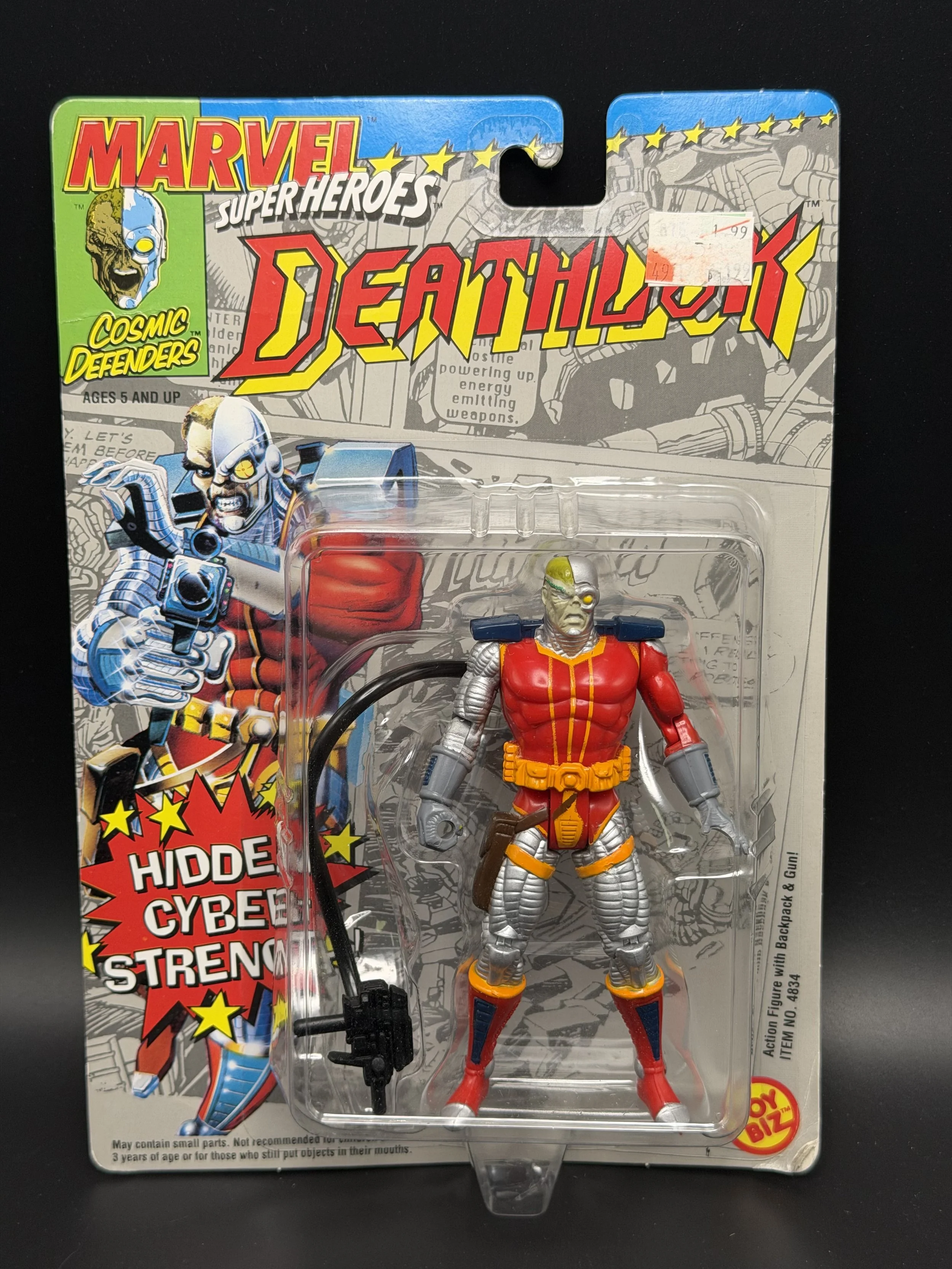 Toy Biz Marvel Super Heroes Deathlok Cosmic Defenders Action Figure