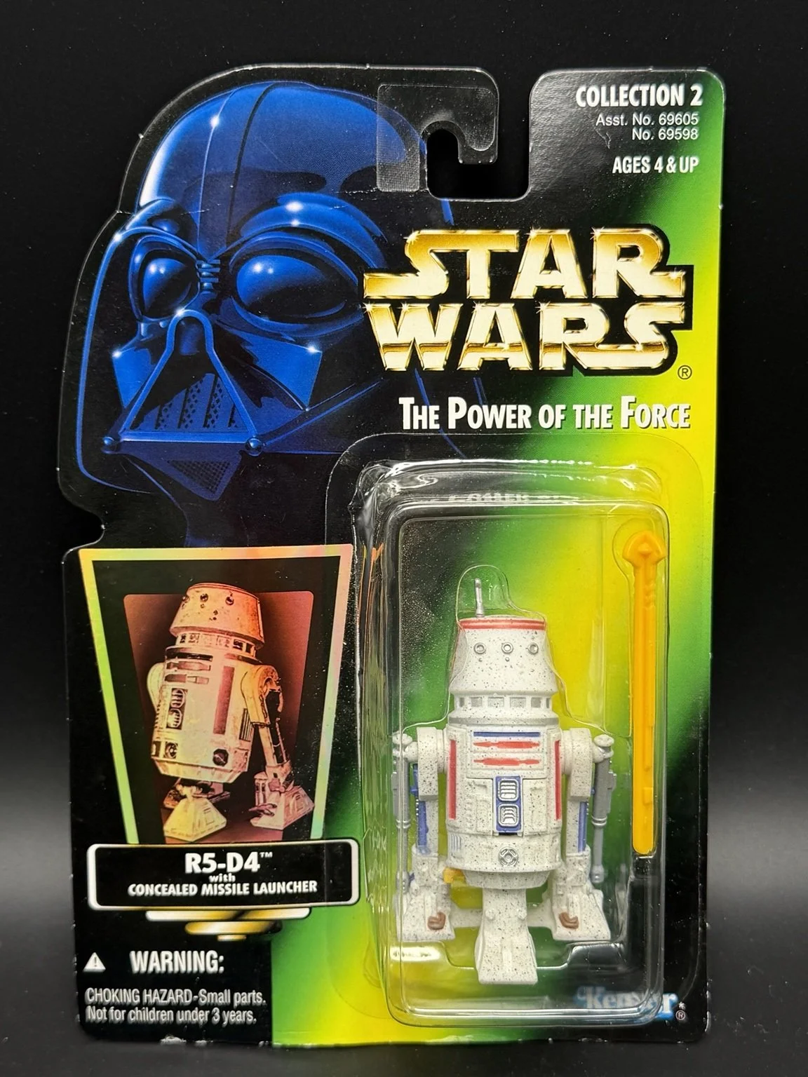 Star Wars The Power of the Force R5-D4 – Concealed Missile Launcher