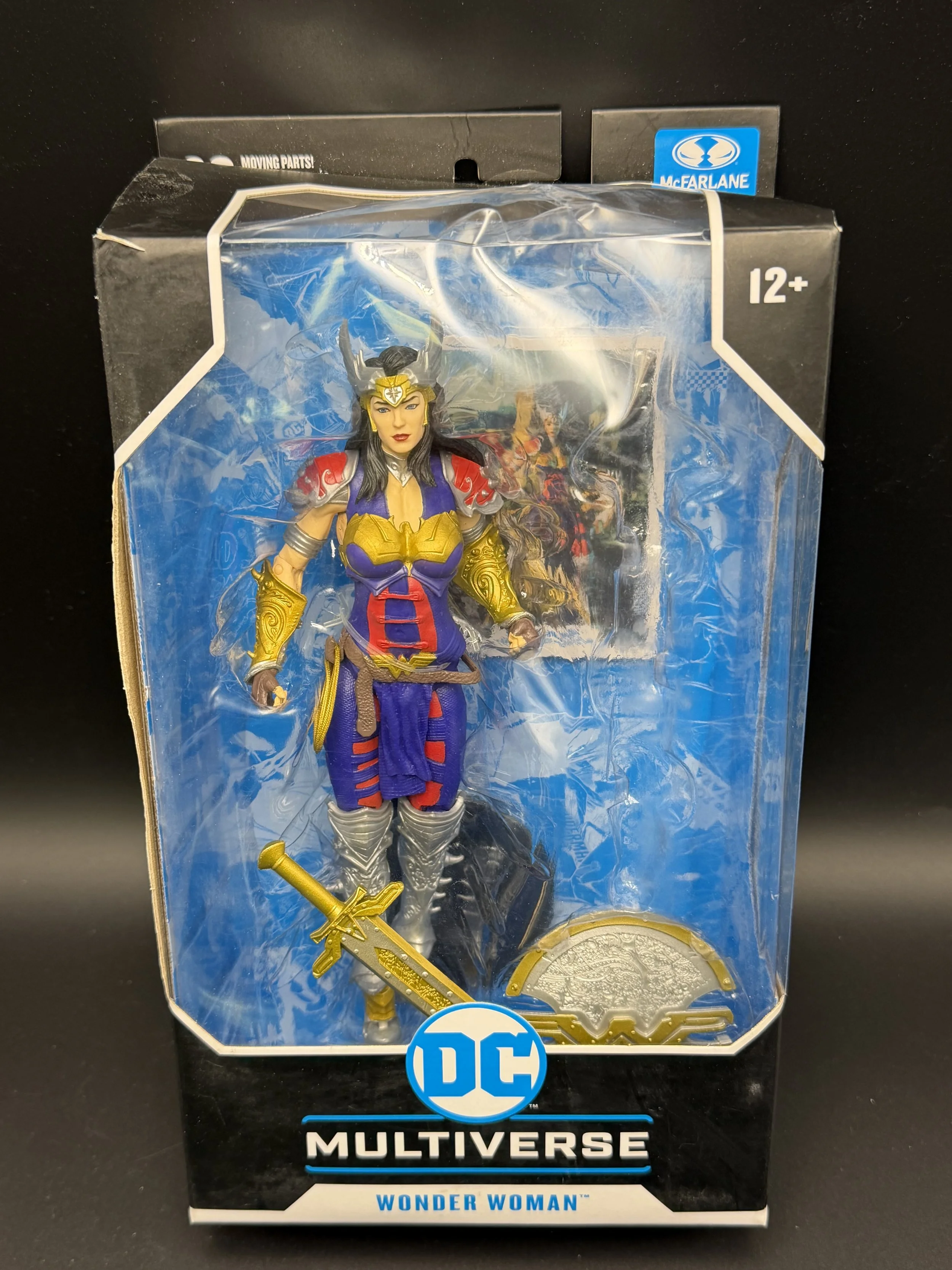 McFarlane Toys DC Multiverse Wonder Woman – Dark Nights: Death Metal — Darkfather Collect to Build, 3 of 4 Action Figure