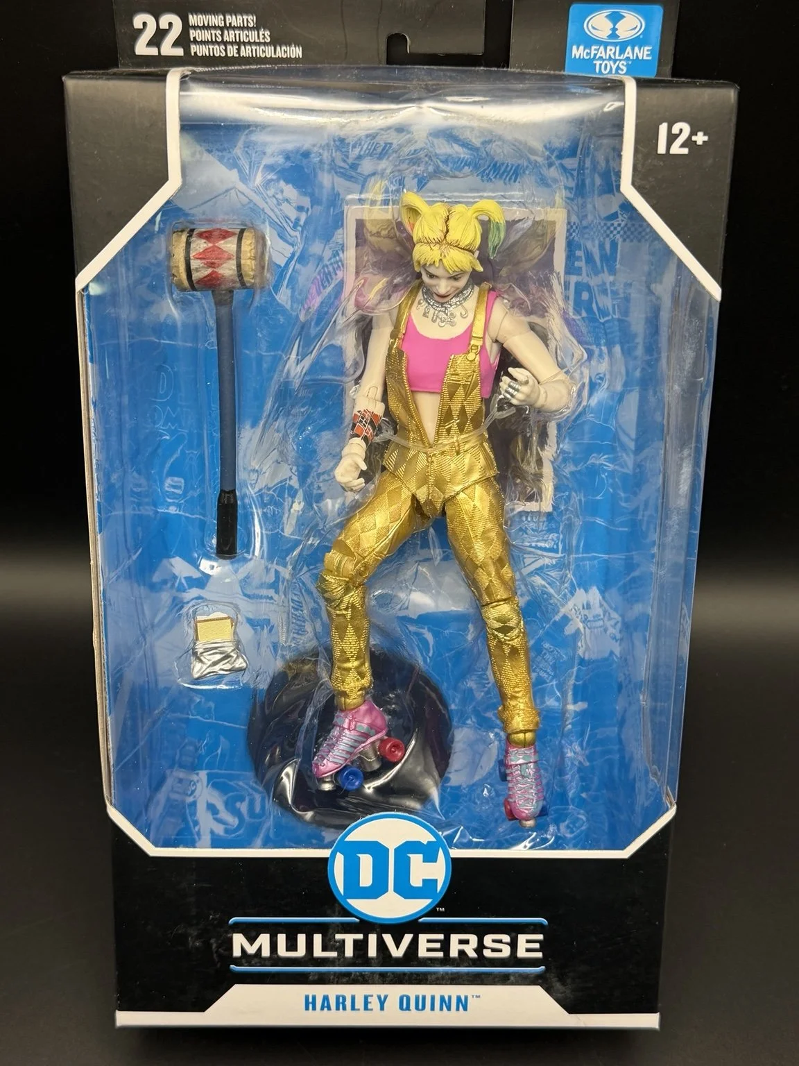 McFarlane DC Multiverse Harley Quinn — Roller Skates and Mallet