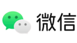 Icons of WeChat and WhatsApp messaging apps with the words 'Online' and 'Available'