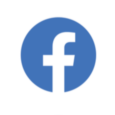 Facebook logo consisting of a white lowercase 'f' on a blue circular background.