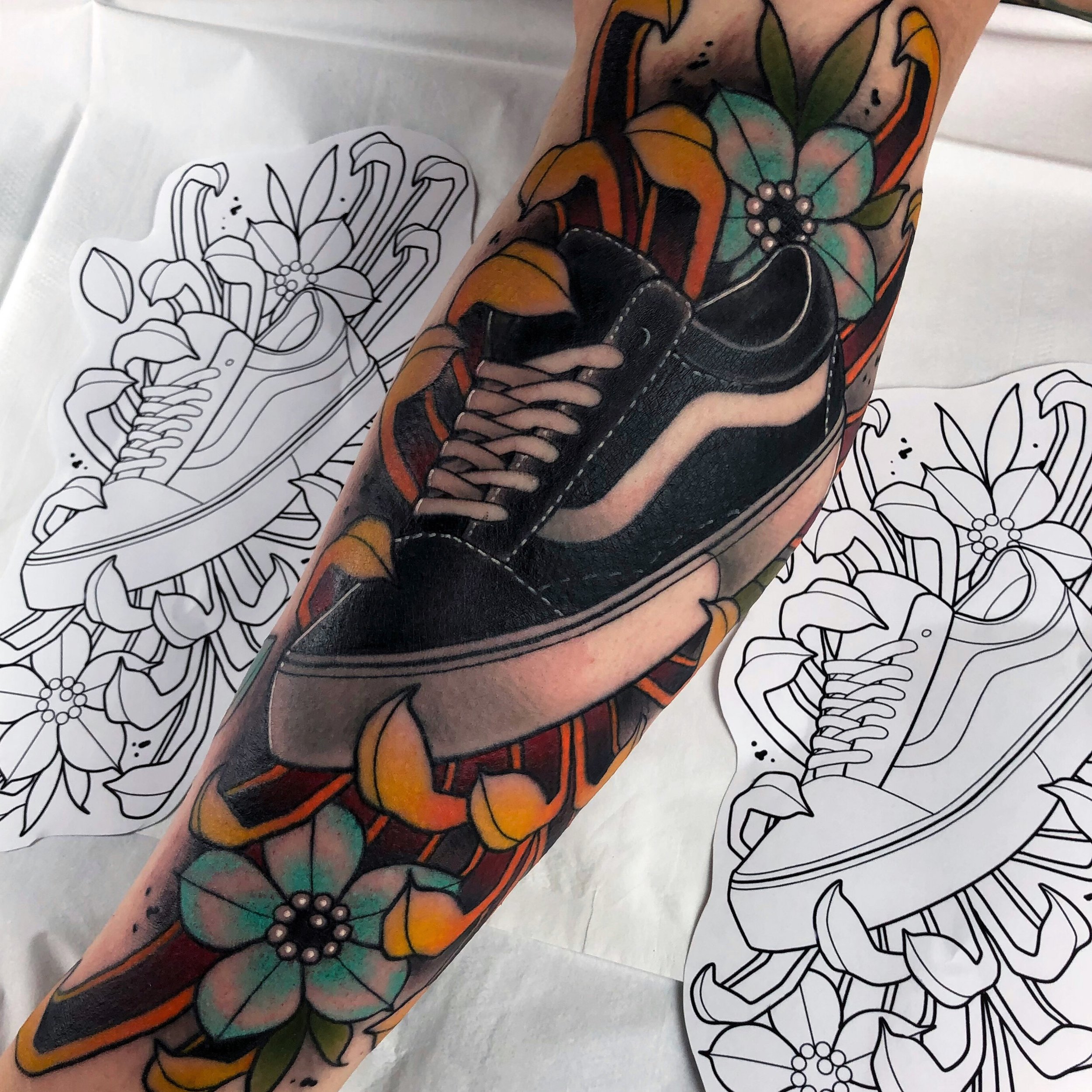 Vans Old Skool and Mum.jpg