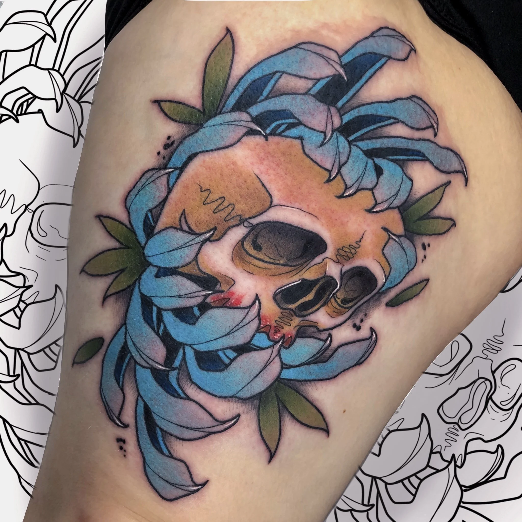 Skull and Mum.jpg