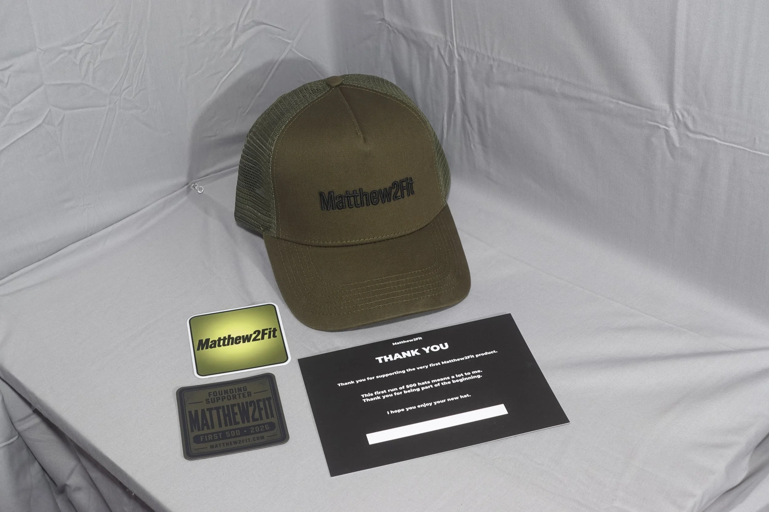 Matthew2Fit First 500 Hat