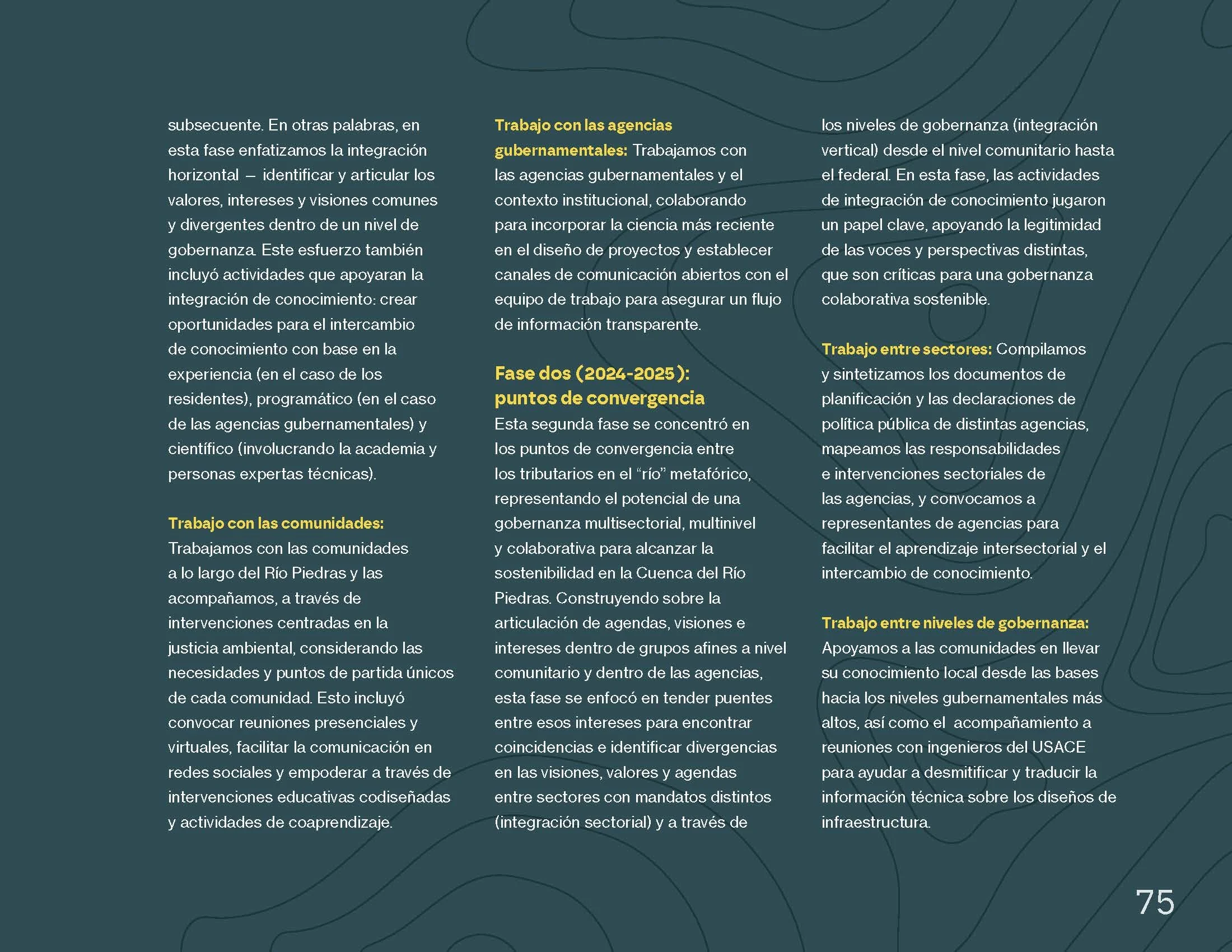 Page from the Navegando todo book and its Spanish translation.