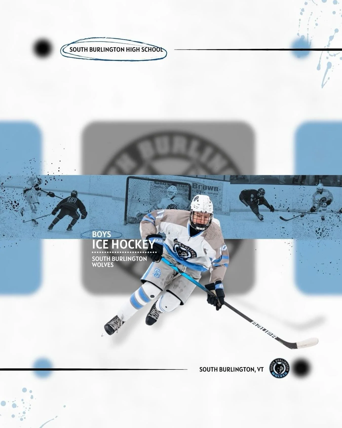 Created a SB graphic for fun @sbhsathleticss 

#southburlington #athletics #hockey #graphic #sports