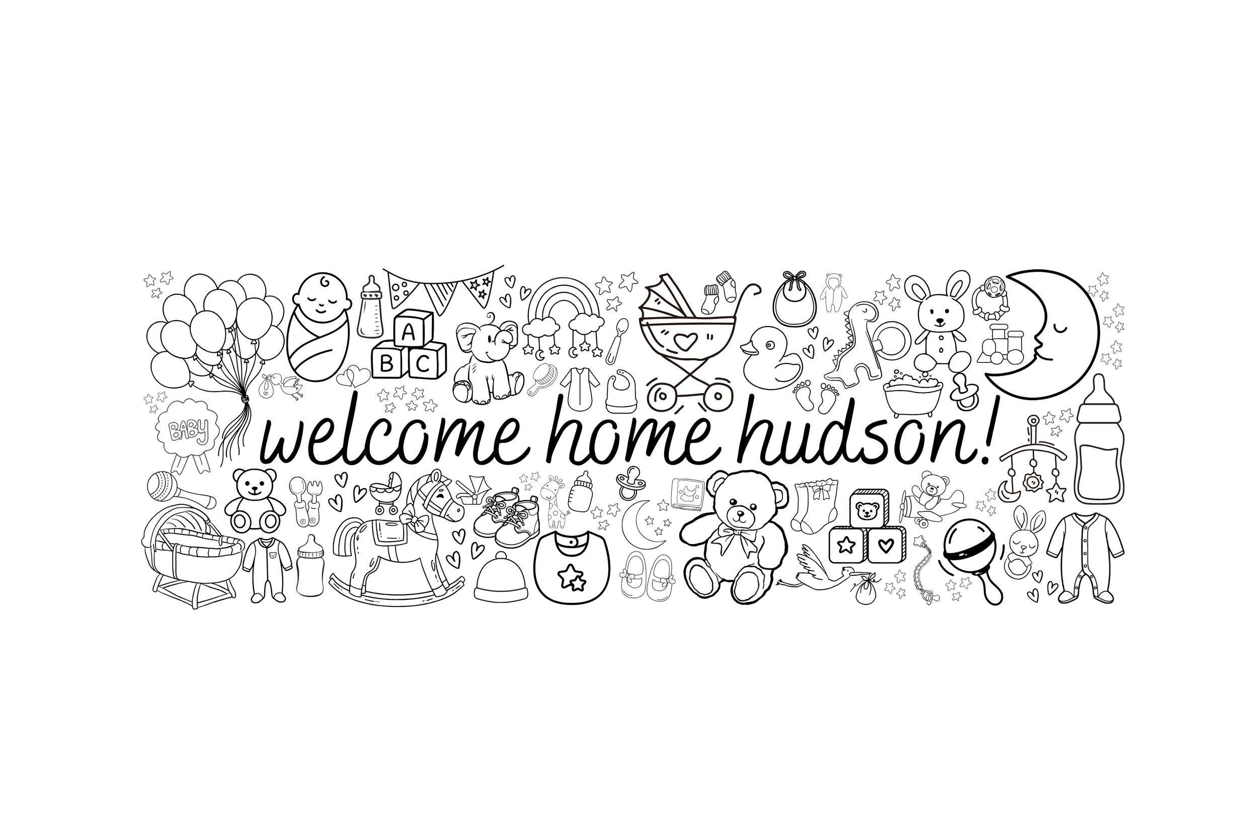 Personalized Welcome Home Runner