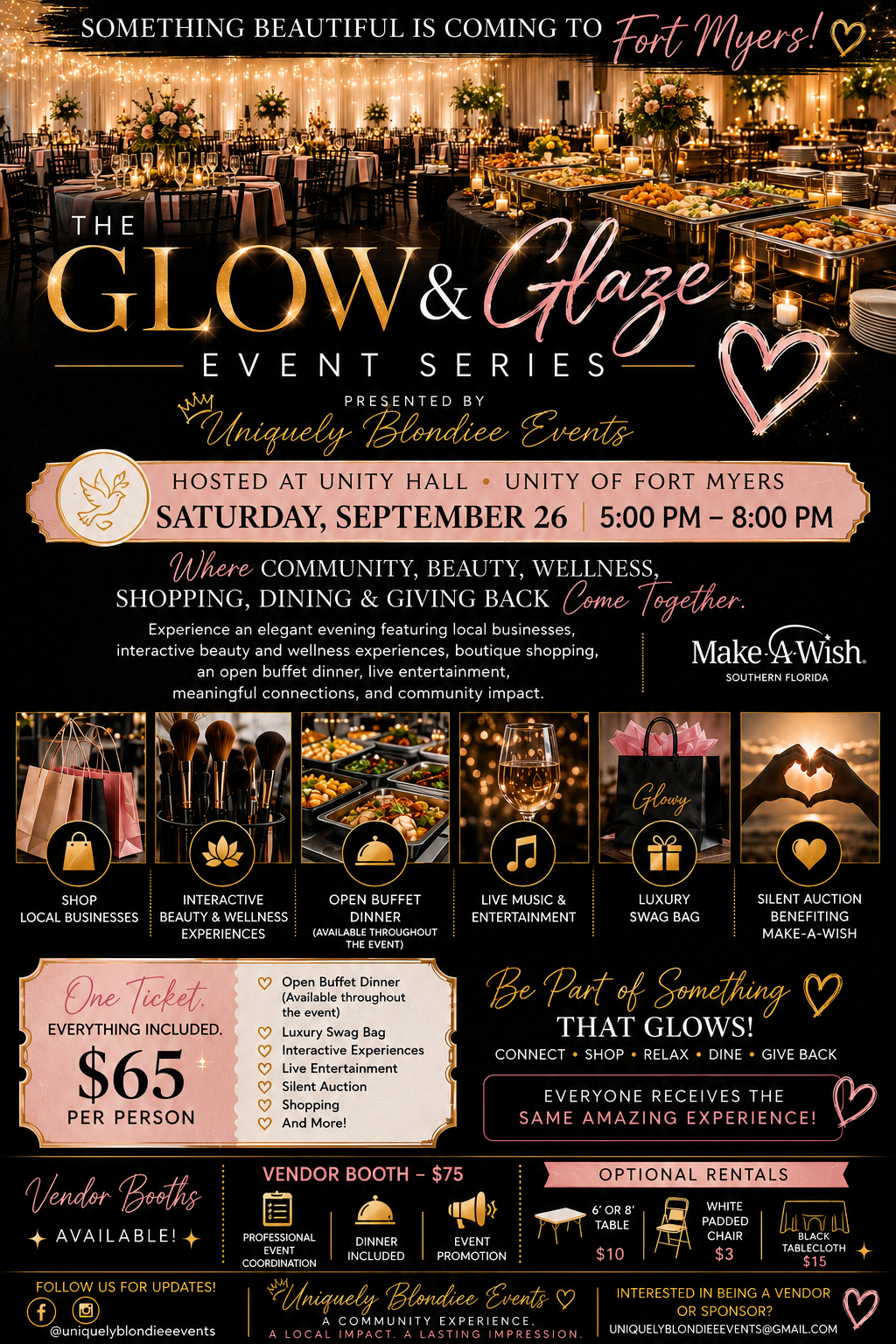 Glow & Glaze Event Tickets at Unity Hall