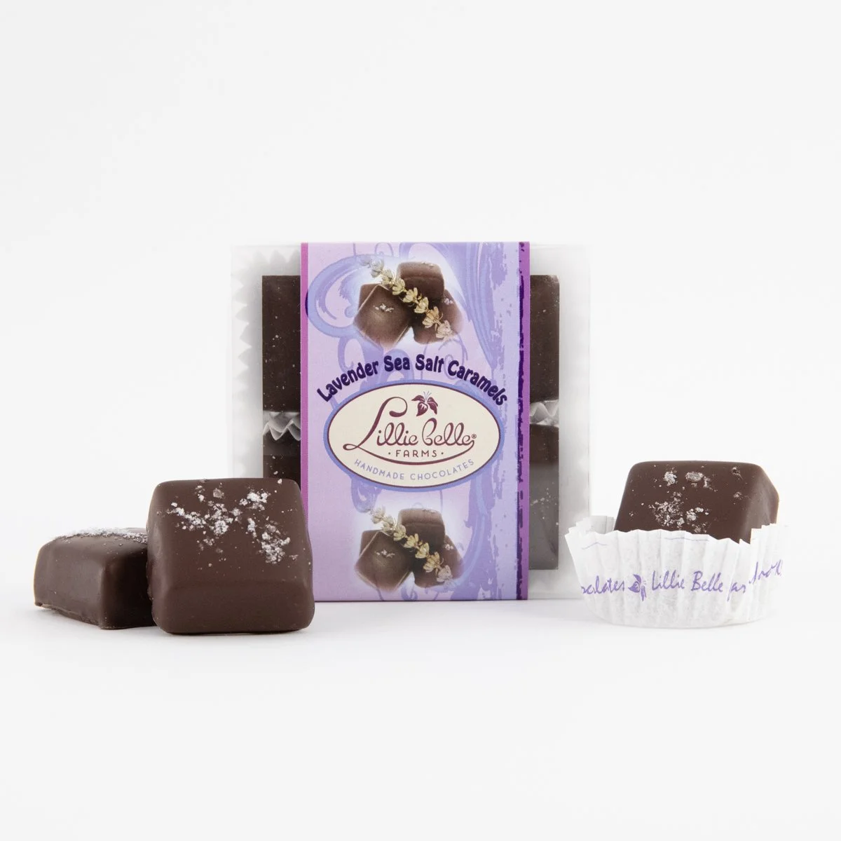 22207-Lillie Belle Farms Lavender Sea Salt Caramels, 4pc..jpg