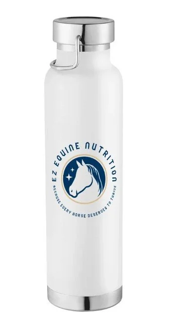 EZ Equine Stainless Steel Water Bottle -22oz.