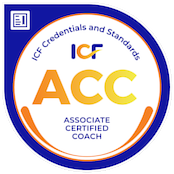ICF credential displaying the status of Associate Certified Coach.