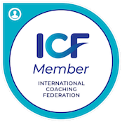 ICF Member credential from the International Coaching Federation