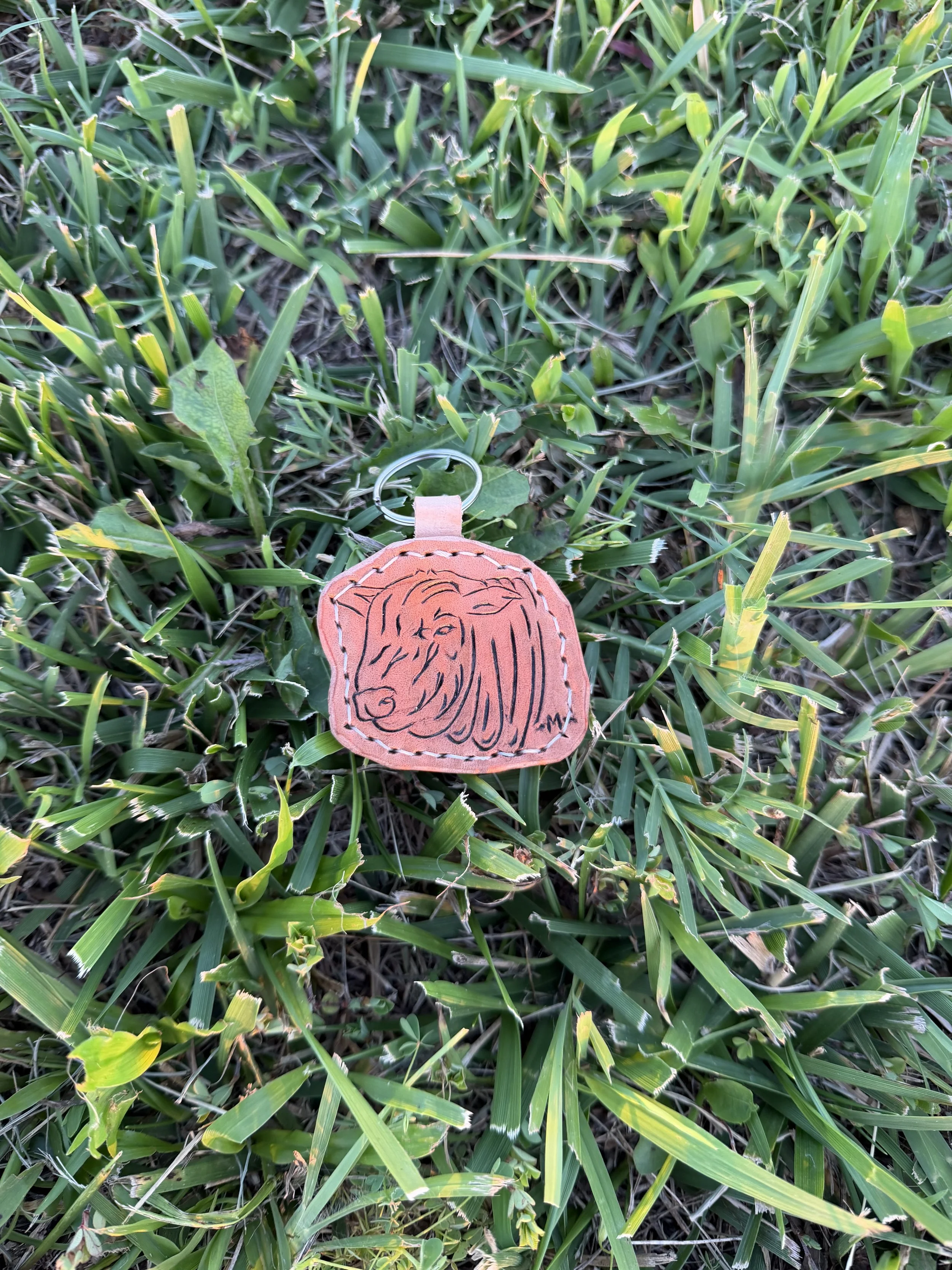 Bull Purse Charm