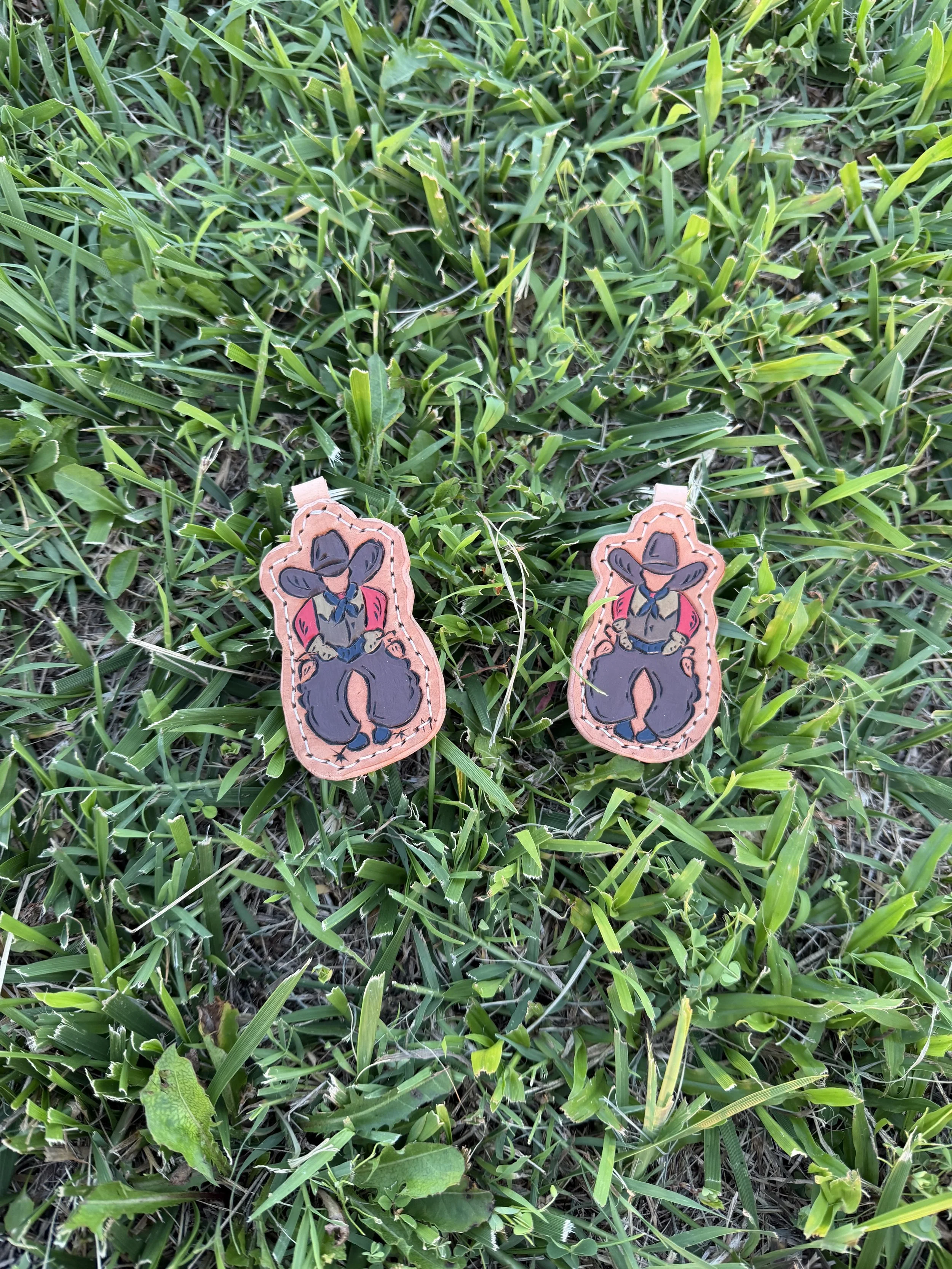 Cowboy Purse Charm