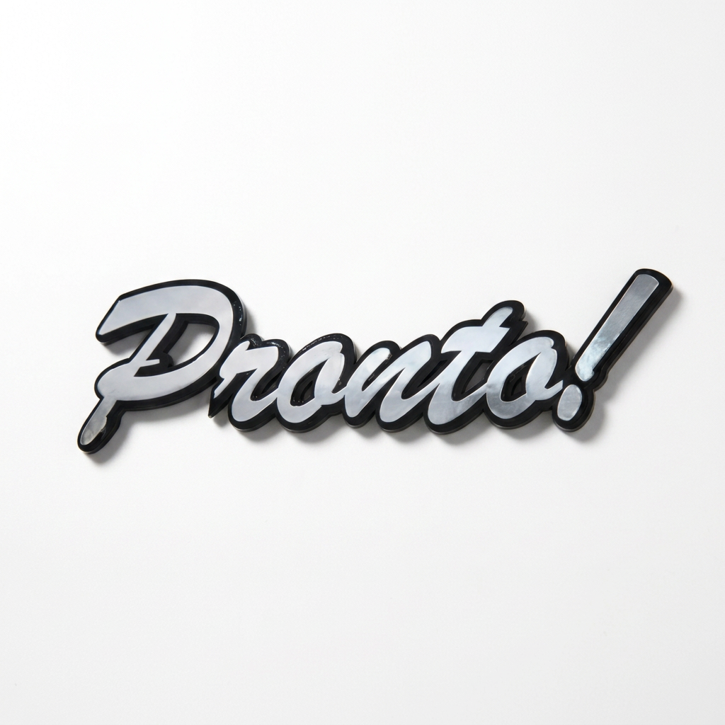 Pronto! Decal