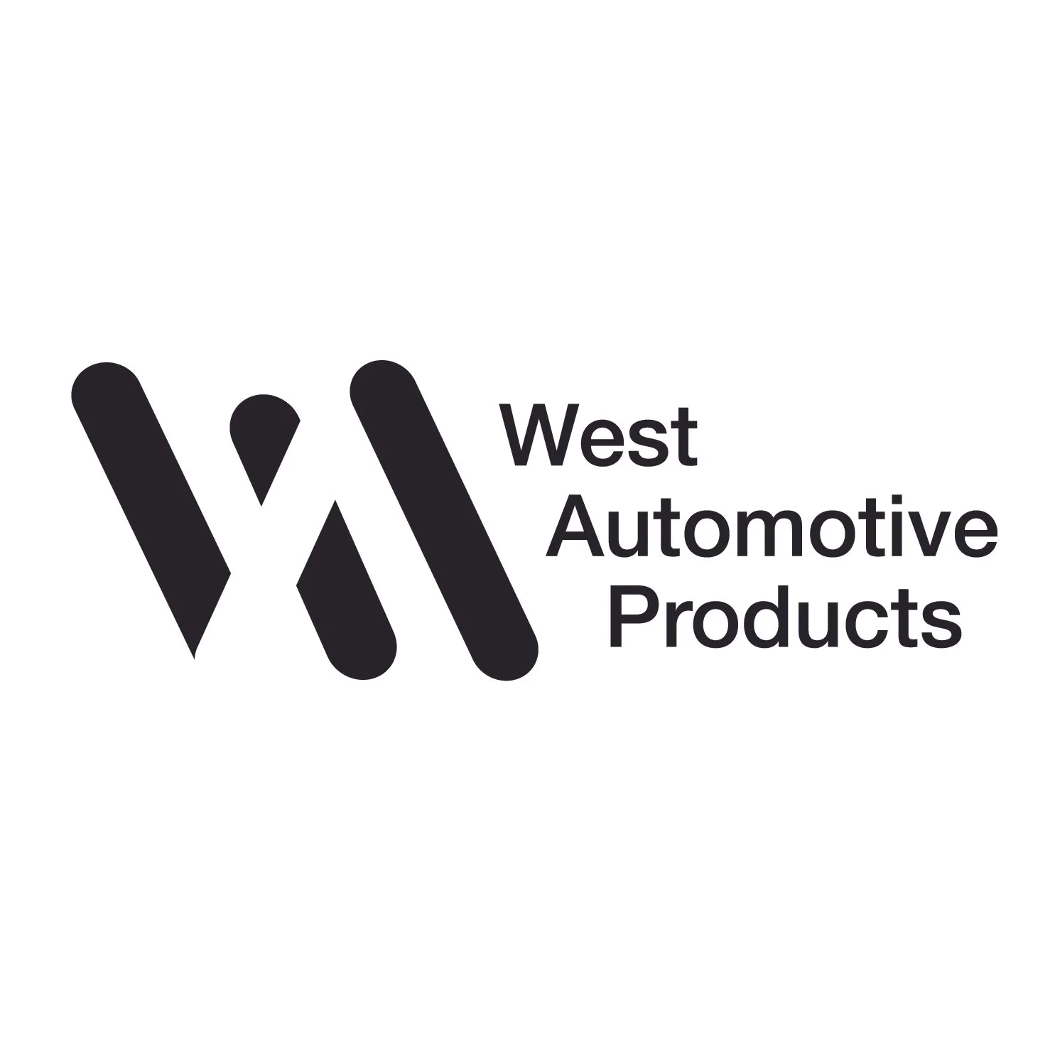 Logo of West Automotive Products featuring three black stylized 'W' shapes and the company name written in black text.