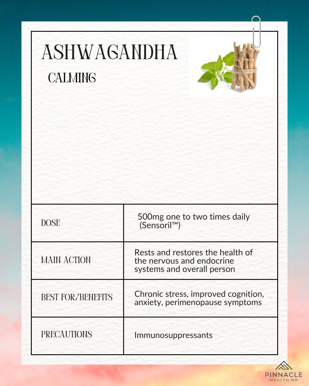 Adaptogens! What are they and why should you take them? They are nature&rsquo;s stress-balancers 🧘&zwj;♀️compounds that regulate your cortisol to stay balanced under stress. 🌿✨ These are four of our favorites! Book an appointment for a customized w