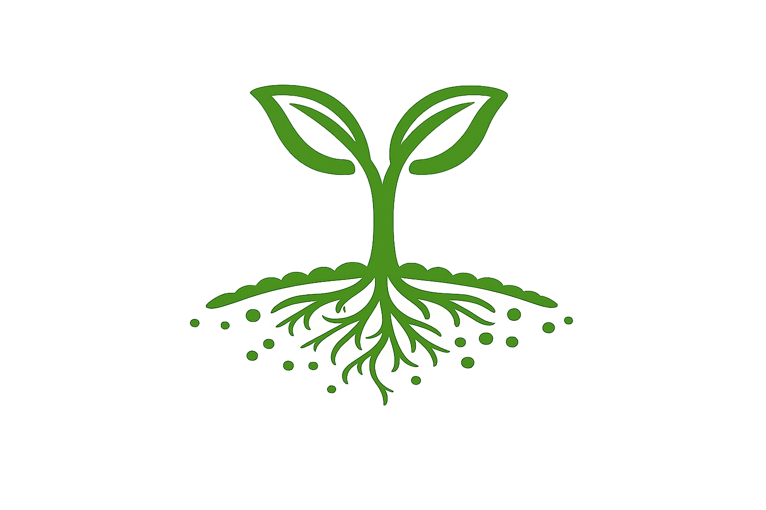EF Polymer promoting stronger root development and healthier crop growth.