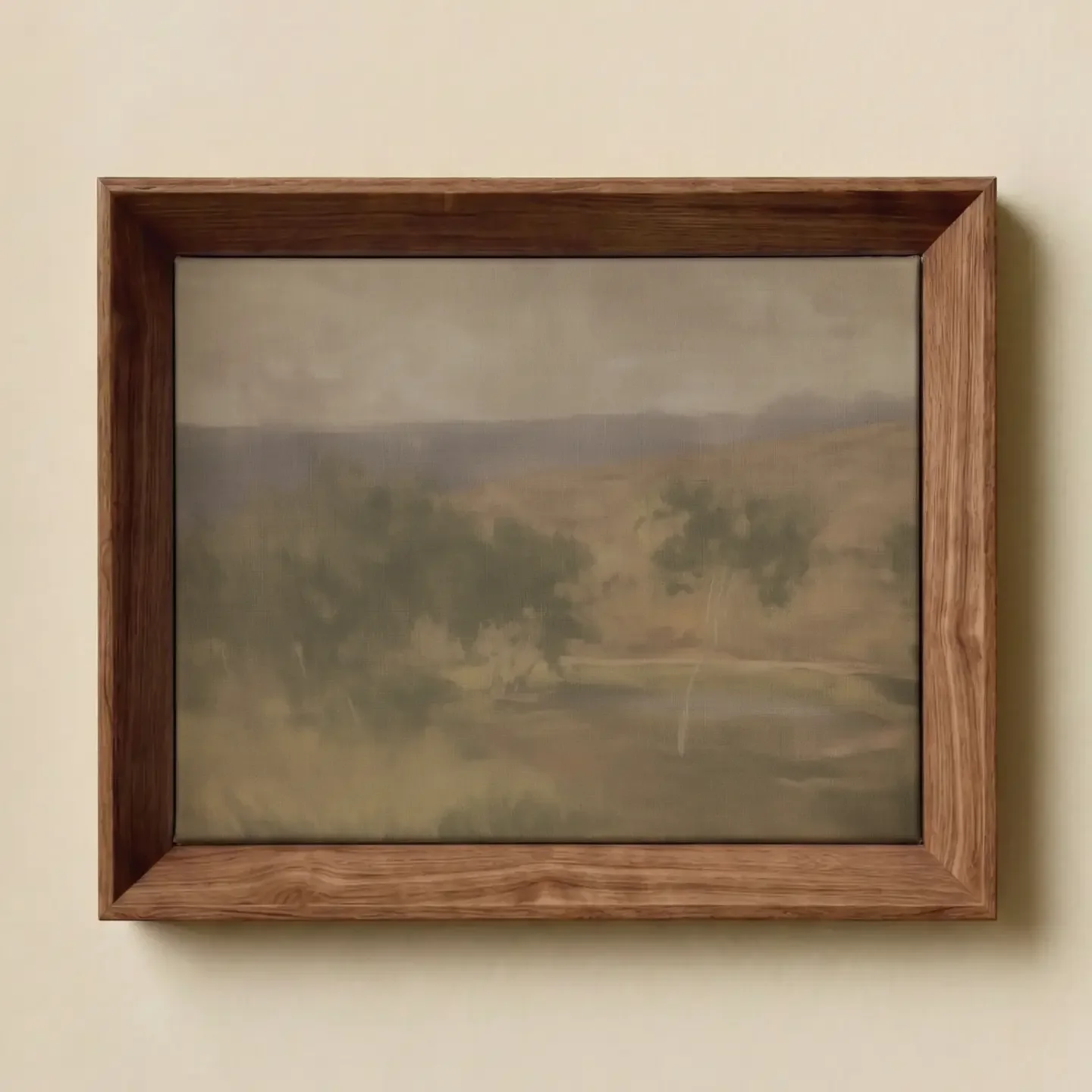 The Valley At Eventide Framed Artwork