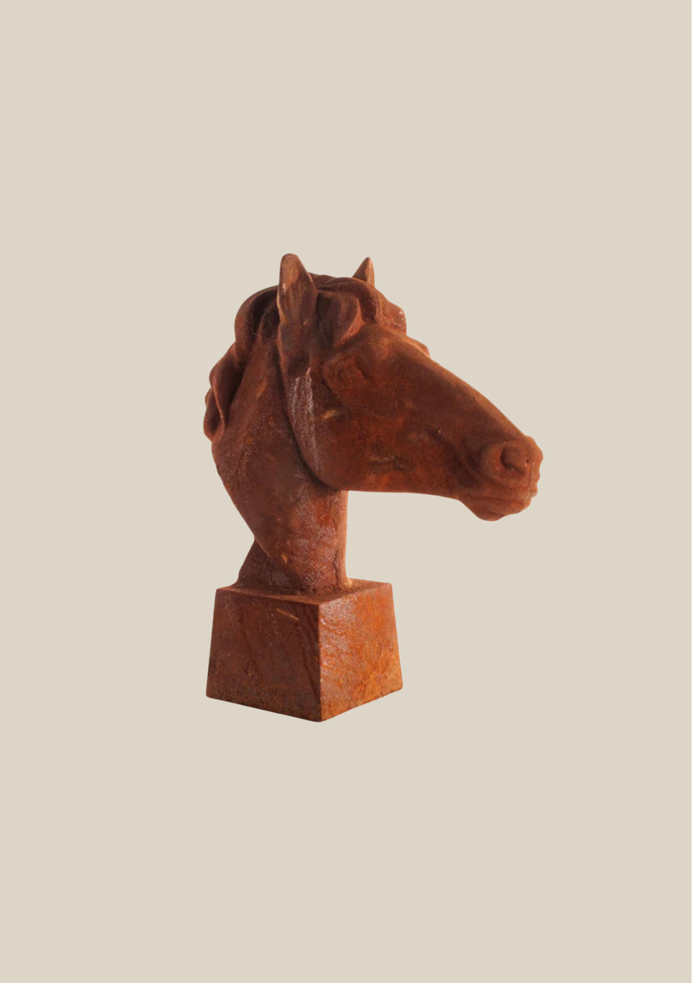 Horse Head on Base