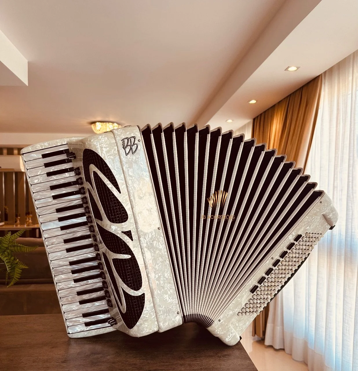 Ballone Burini 120 baixos - 4/5 voz - duplo cassoto