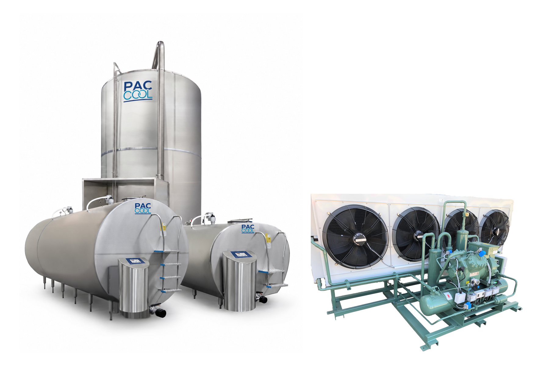Milk Cooling Tank - Direct Expansion Models (DX)