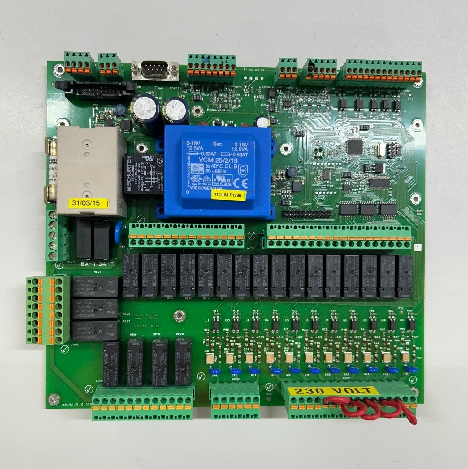 iControl Model - Relay Power Board PCB - PN-341974