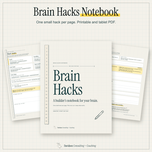 The Brain Hacks Notebook