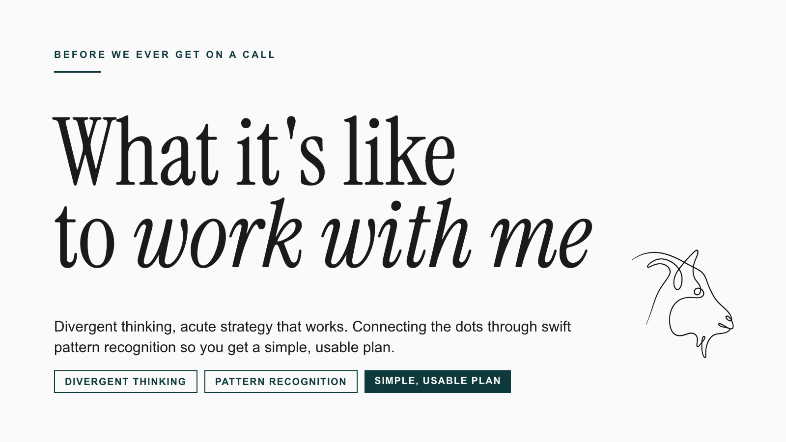 Working with Davidson-what it's like