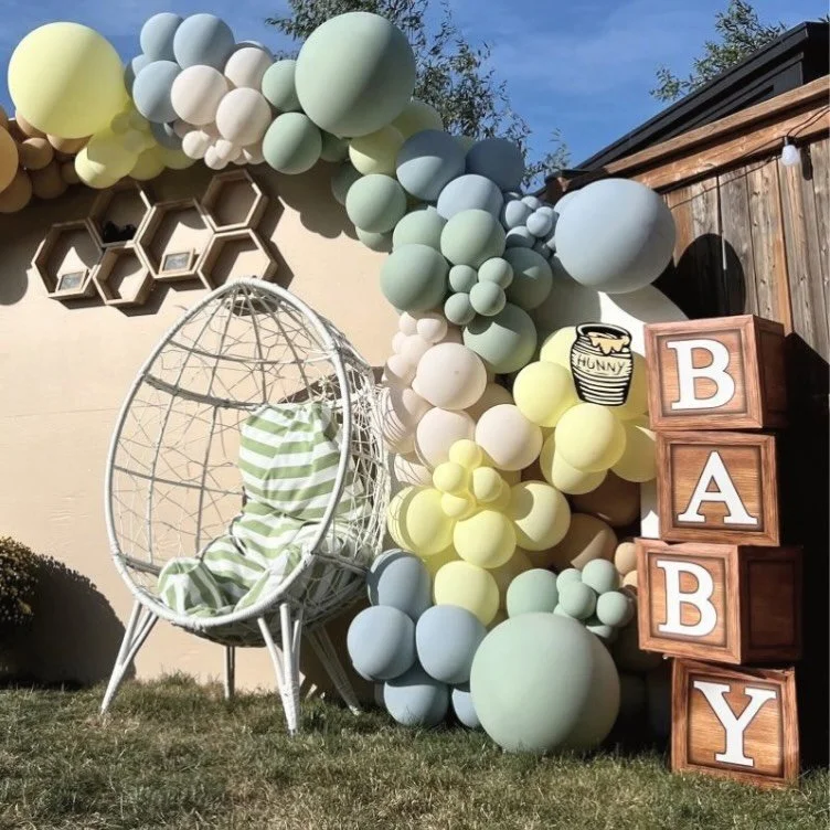The sweetest way to welcome a new little honey! 🍯👶✨

#reveleventdesigns #babyshowertheme #WinnieThePoohTheme #partydecorations #eventstylists
