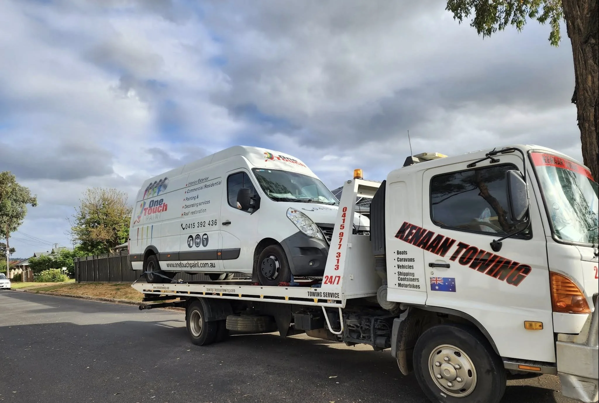 Kenaan Towing, Moving commercial vehicles