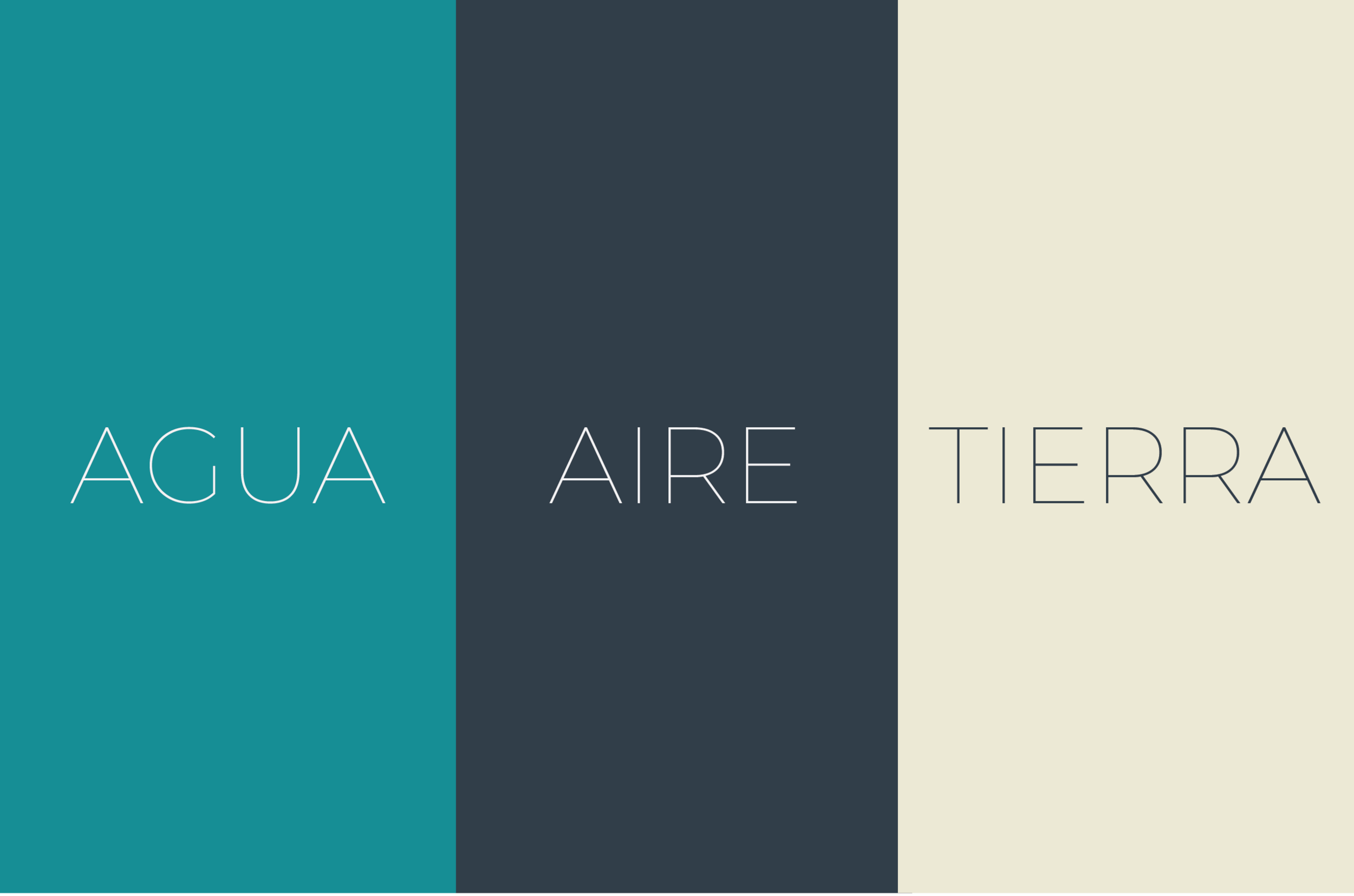 Our main colors reflect our commitment to the environment.