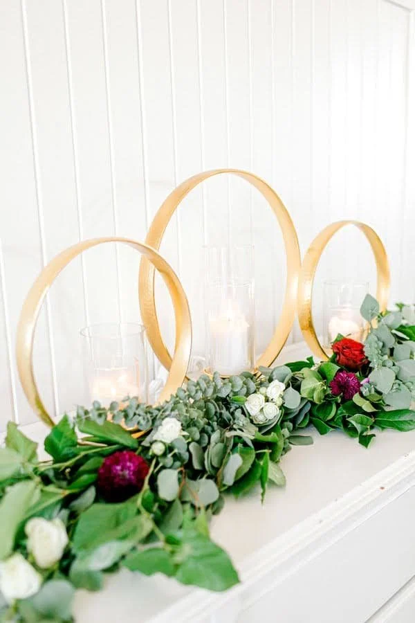 Gold Cirque Chandle Holders-Large