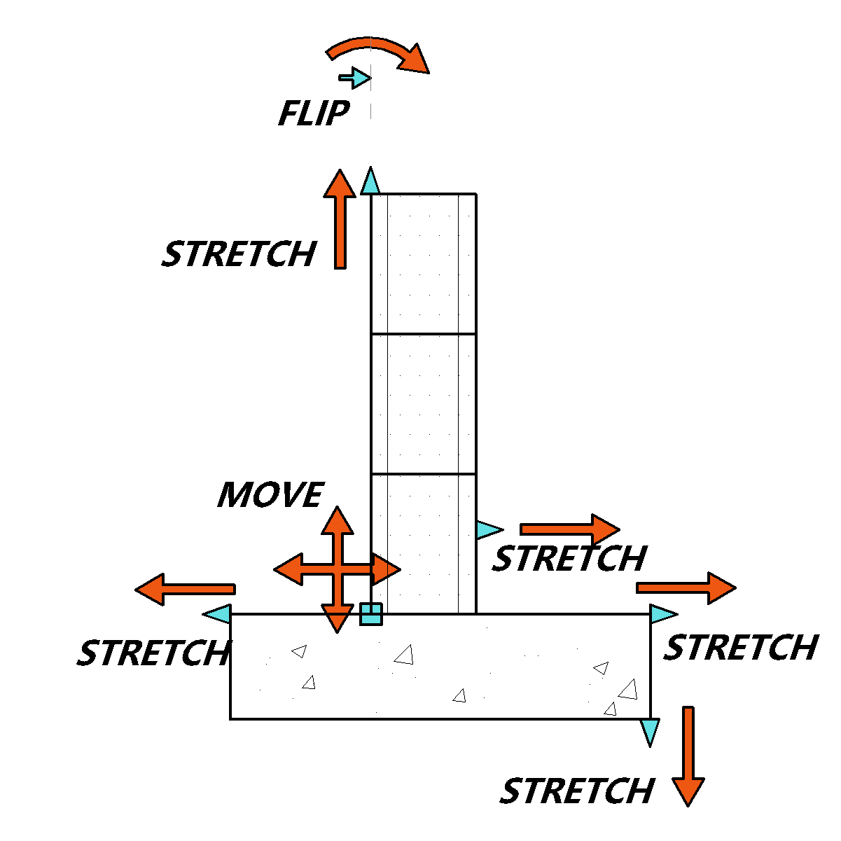CMU Wall with Footing