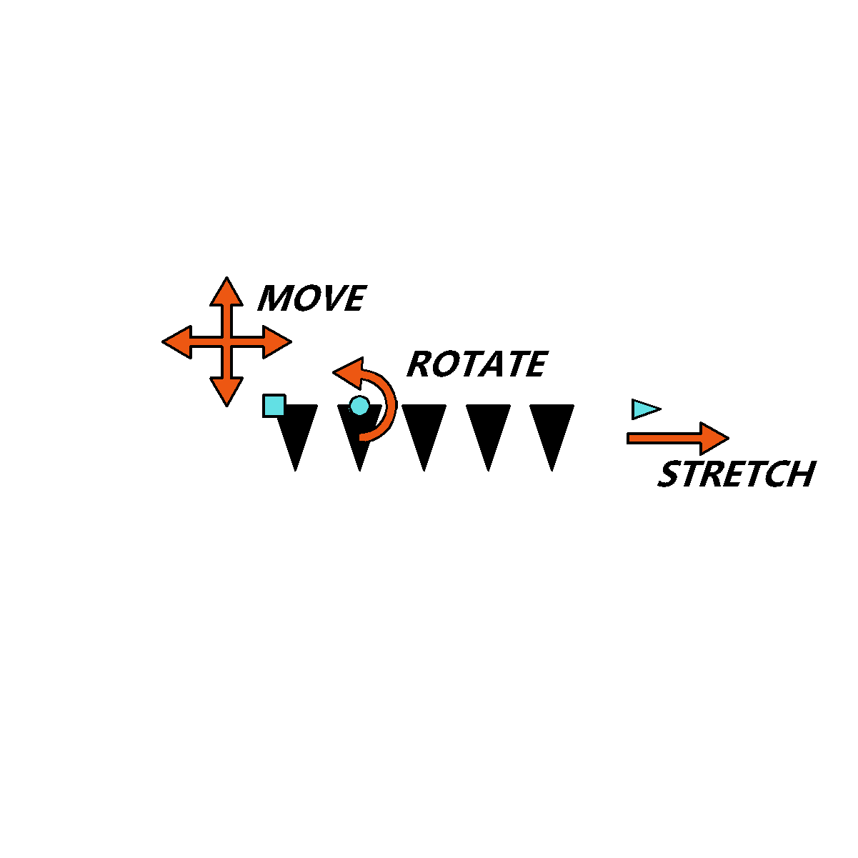 Yield Triangle Symbols