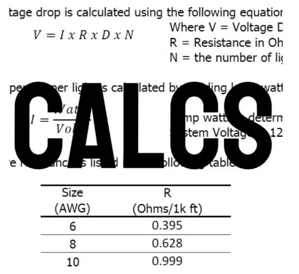 EES Street Light Calculations